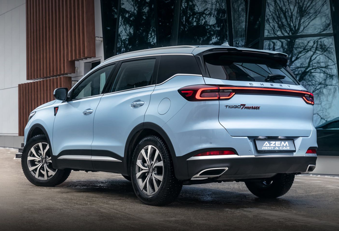 Chery Tiggo 7 Pro Arka Görünüm